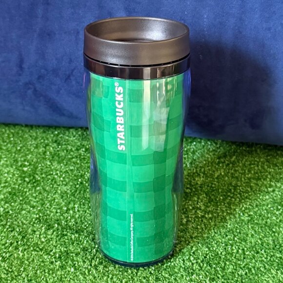 Starbucks Holiday 2016 Gift Set Reusable Green Tumbler & 2.5 oz Roast Coffee NEW - Picture 9 of 14